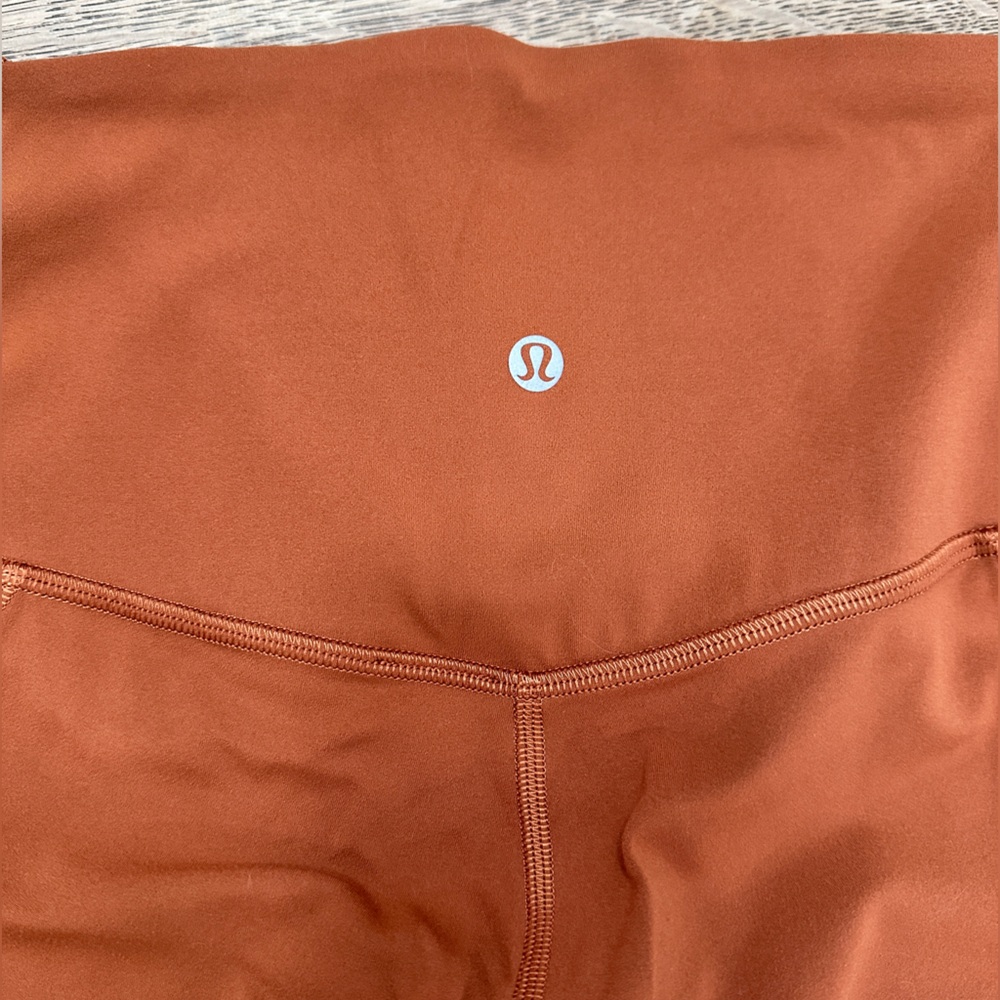 Lululemon Align High-rise with Pockets 23” Sable Copper size 6 - Picture 16 of 17